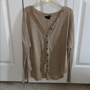 ✨Henley Long Sleeve Cardigan✨